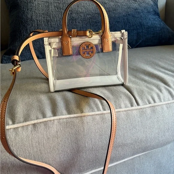 Tory Burch Clear Ella Mini Tote - Picture 4 of 4